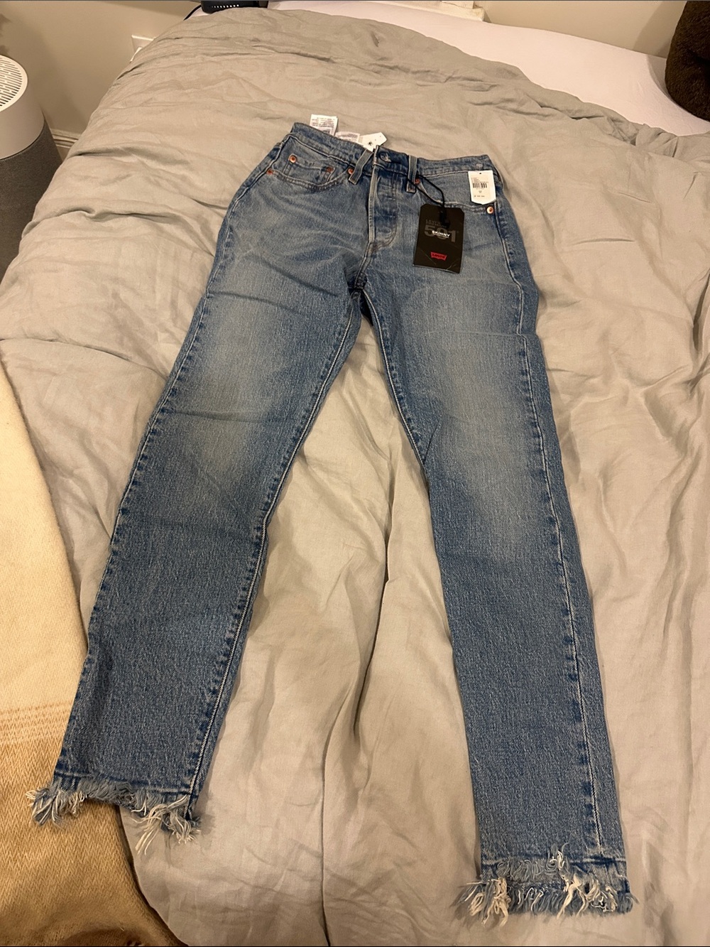 Levi’s high rise skinny jeans